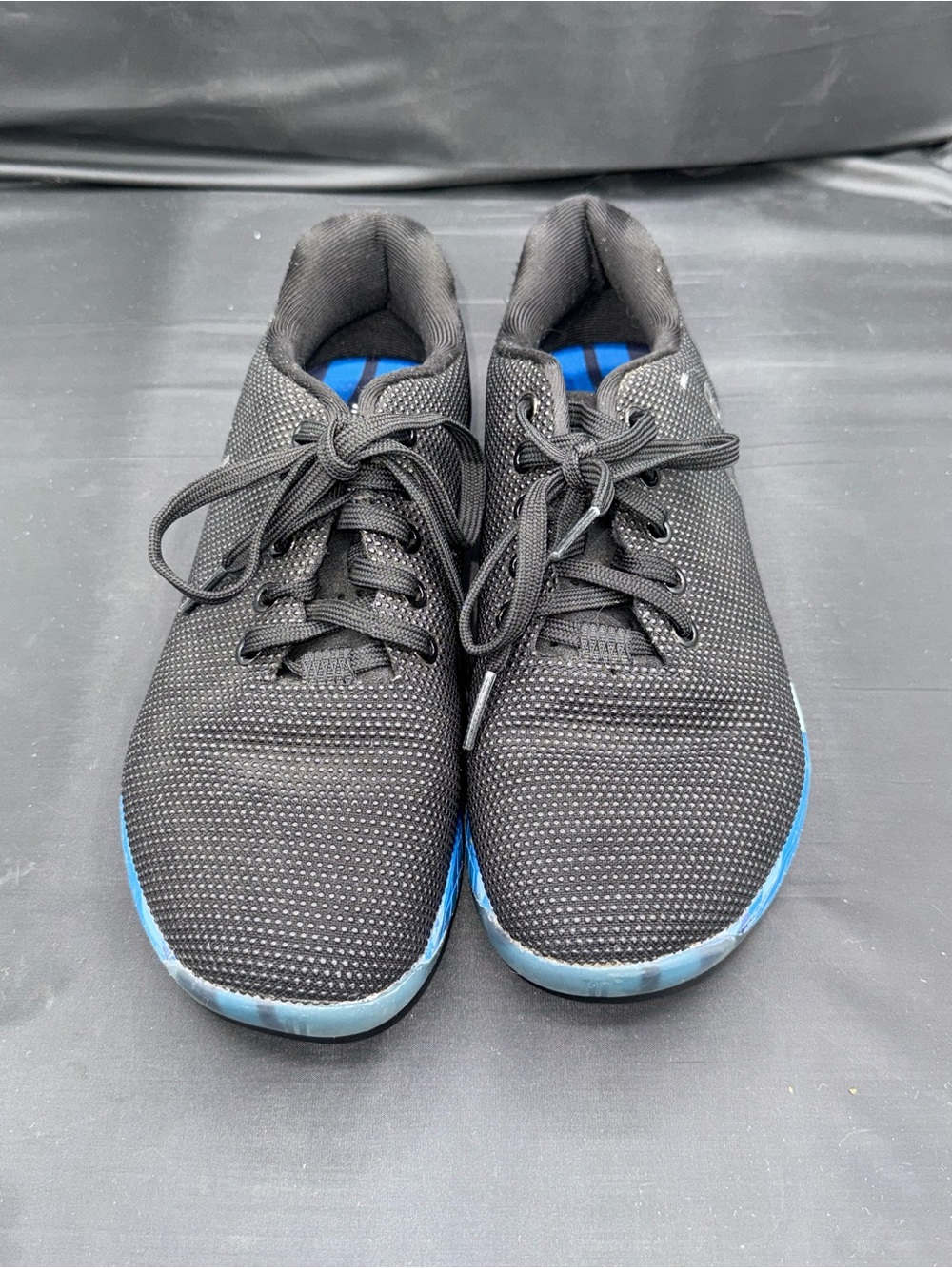 NOBULL Trainer Black Blue CrossFit Gym Training Shoes Athleisure Women’s 9.5 - Picture 2 of 8